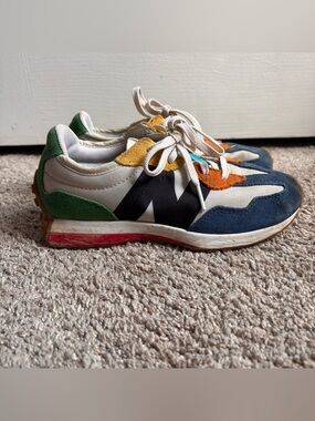 New Balance 327 Multi-Color Sneakers Kids Boys Size 2.5
